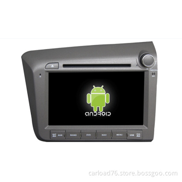 2 Din car dvd with GPS for Android Honda civic RHD 2012